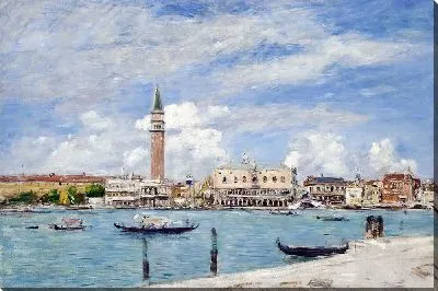 Картина Площадь Сан-Марко в Венеции, вид с Сан-Джорджо