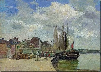 Картина Онфлер Порт