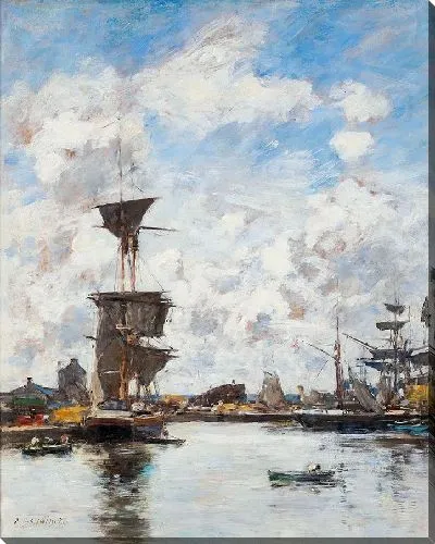 Картина Довиль, Бассейн