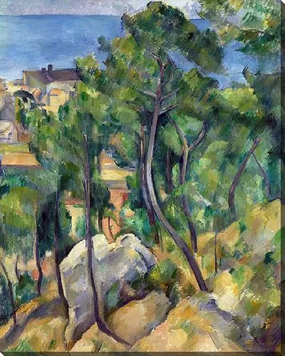 Картина Вид на море в Л'Эстаке