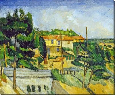 Картина Автомобильный мост в Л'Эстаке