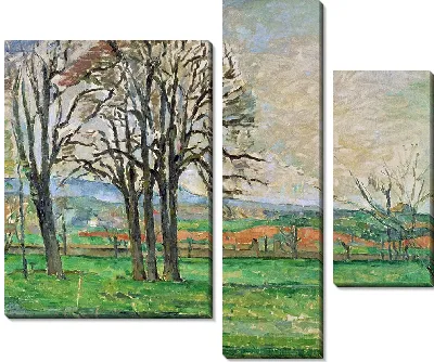 Картина Голые деревья в Жа-де-Буффан