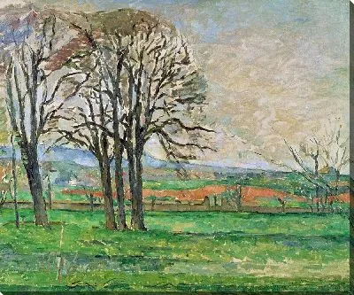 Картина Голые деревья в Жа-де-Буффан