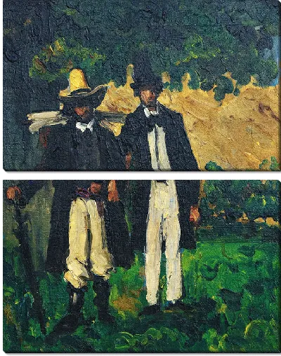 Картина Марион и Валабрег отправляются искать повод для рисования.