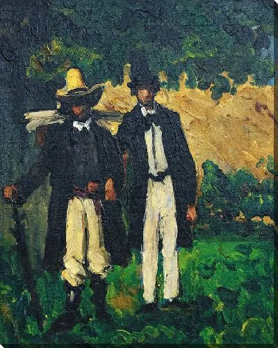 Картина Марион и Валабрег отправляются искать повод для рисования.