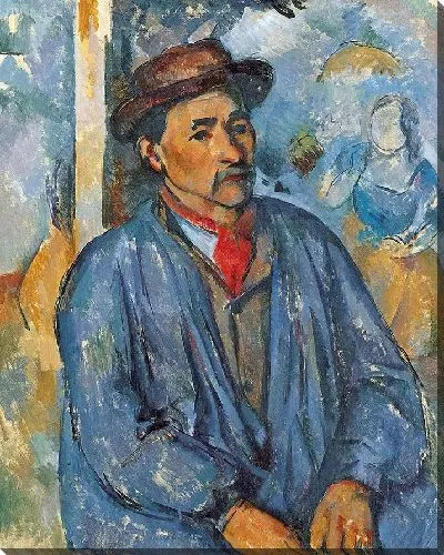 Картина Мужчина в синем халате