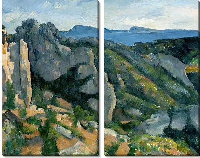 Картина Скалы в Л'Эстаке