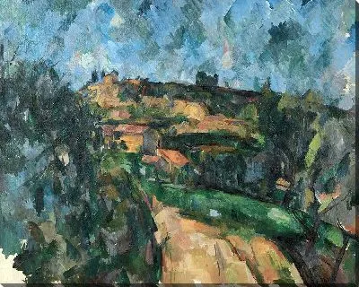 Картина Изгиб дороги в верхней части Chemin Des Lauves