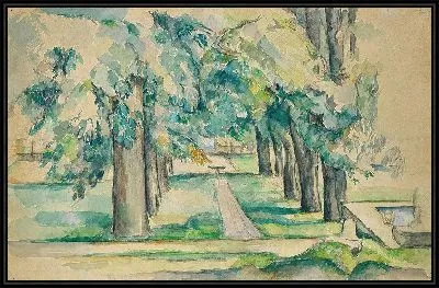 Картина Аллея каштанов в Жа-де-Буффан