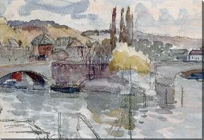 Картина Мост Корнеля в Руане