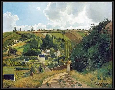 Картина Жале-Хилл, Понтуаз (1867 г.)