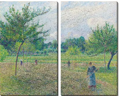Картина Сенокос в Эраньи (1892)