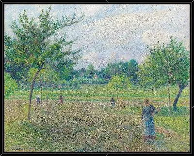 Картина Сенокос в Эраньи (1892)
