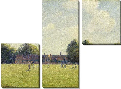 Картина Хэмптон-Корт-Грин (1891)