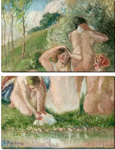 Картина Группа купальщиков (около 1901 г.)