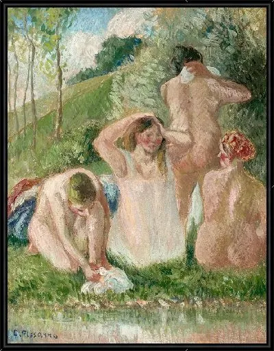 Картина Группа купальщиков (около 1901 г.)