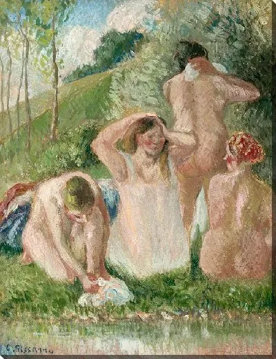 Картина Группа купальщиков (около 1901 г.)