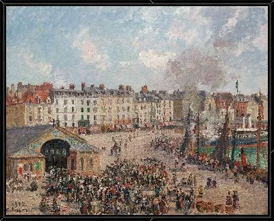 Картина Рыбный рынок (1902)