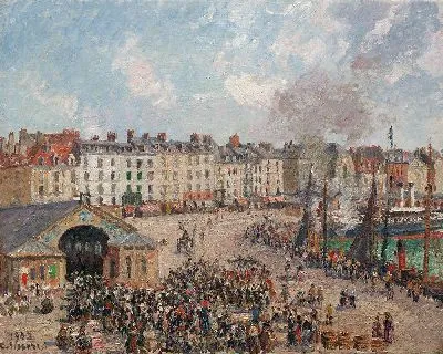 Картина Рыбный рынок (1902)