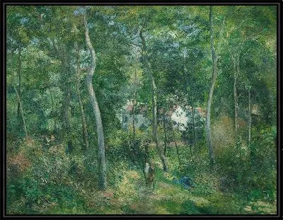 Картина Опушка леса близ Л’Эрмитажа, Понтуаз (1879)