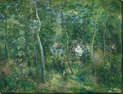 Картина Опушка леса близ Л’Эрмитажа, Понтуаз (1879)