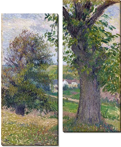 Картина Каштаны в Осни (1883)