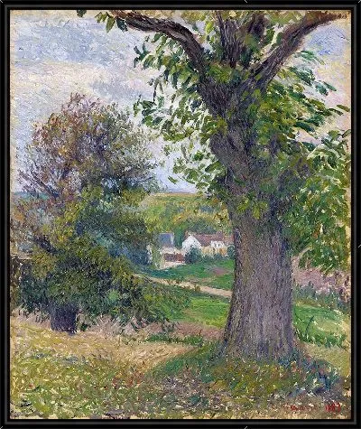 Картина Каштаны в Осни (1883)