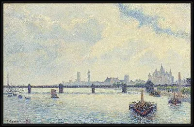 Картина Мост Чаринг-Кросс, Лондон (1890)