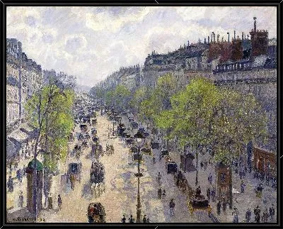 Бульвар Монмартр, весна (1897)