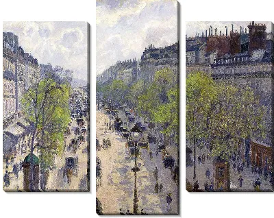 Бульвар Монмартр, весна (1897)