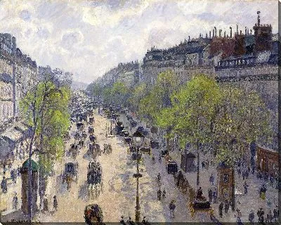 Бульвар Монмартр, весна (1897)