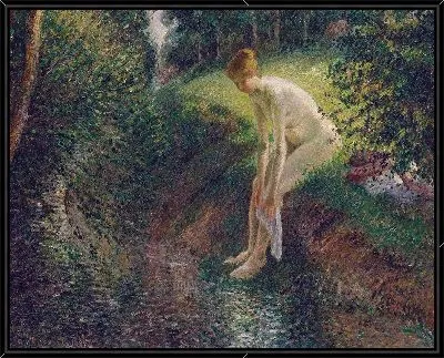 Картина Купальщица в лесу (1895)