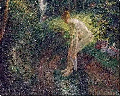 Картина Купальщица в лесу (1895)