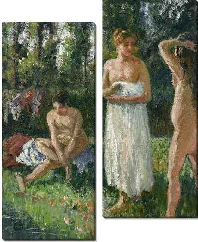 Картина Купальщицы (около 1895 г.)