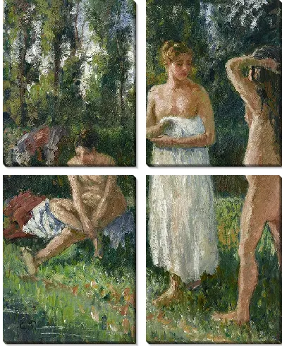 Картина Купальщицы (около 1895 г.)