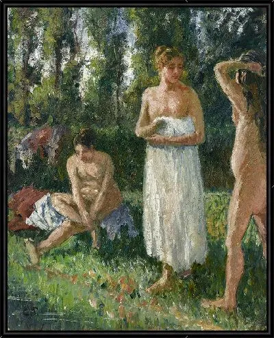 Картина Купальщицы (около 1895 г.)