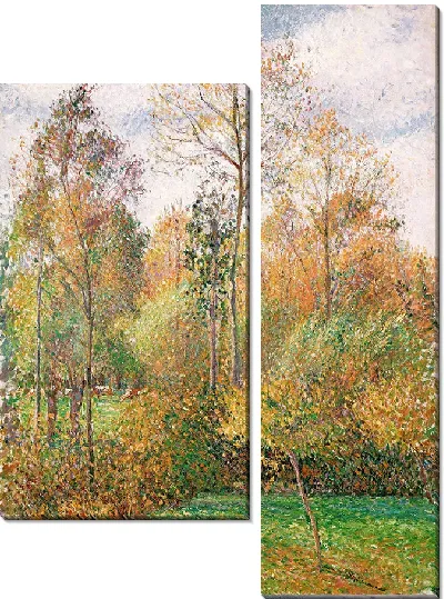 Картина Осень, Тополя, Эраньи