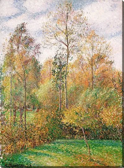 Картина Осень, Тополя, Эраньи