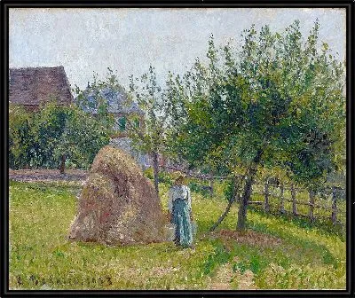 Яблони в Эраньи, солнечное утро (1903)