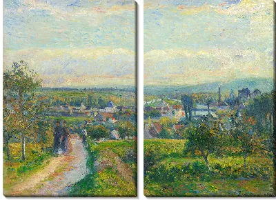 Картина Вид на Сен-Уан-л'Омон (1877 г.)