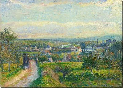 Картина Вид на Сен-Уан-л'Омон (1877 г.)