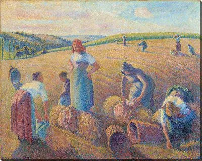 Картина Сборщицы колосьев (1889)