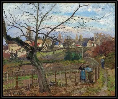 Картина Забор (1872)