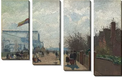 Картина Хрустальный дворец (1871)