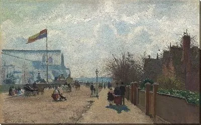 Картина Хрустальный дворец (1871)