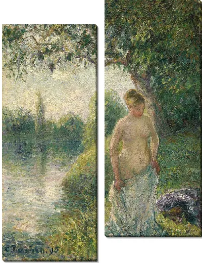 Картина Купальщица (1895)