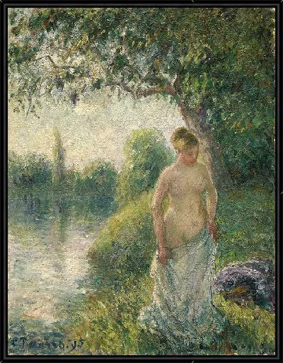 Картина Купальщица (1895)