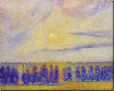 Картина Закат в Эраньи
