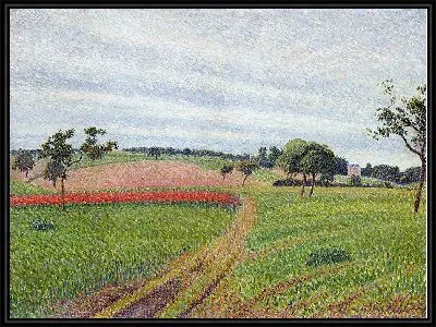 Картина Кото-де-Тирсевиль, серая погода (1888 г.)