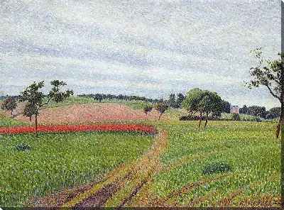 Картина Кото-де-Тирсевиль, серая погода (1888 г.)